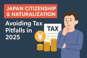 Japan Citizenship & Naturalization: Avoiding Tax Pitfalls in 2025