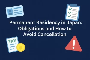 Permanent Residency in Japan: Obligations and How to Avoid Cancellation