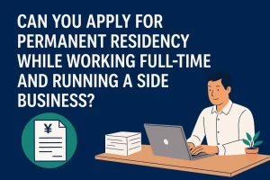 Can You Apply for Permanent Residency While Working Full-Time and Running a Side Business?