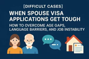 When Spouse Visa Applications Get Tough: How to Overcome Age Gaps, Language Barriers, and Job Instability