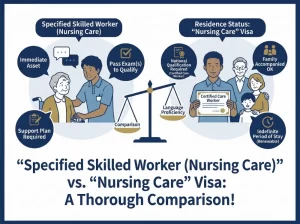 Specified Skilled Worker (Nursing Care) vs. "Nursing Care" Visa: A Comprehensive Comparison