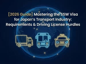 [2026 Guide] Mastering the SSW Visa for Japan's Transport Industry: Requirements & Driving License Hurdles